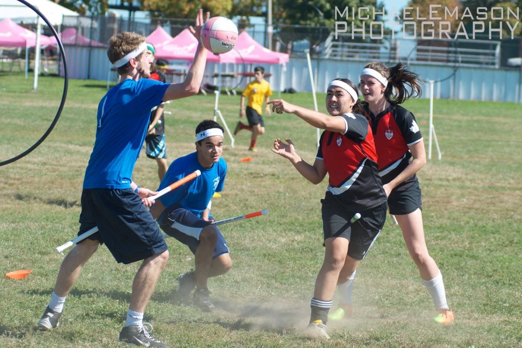 McGill came up short in its biggest games at the MQC/SNEQC Invitational, calling into question the state of Canadian quidditch. Credit: Michael Mason/IQA Staff